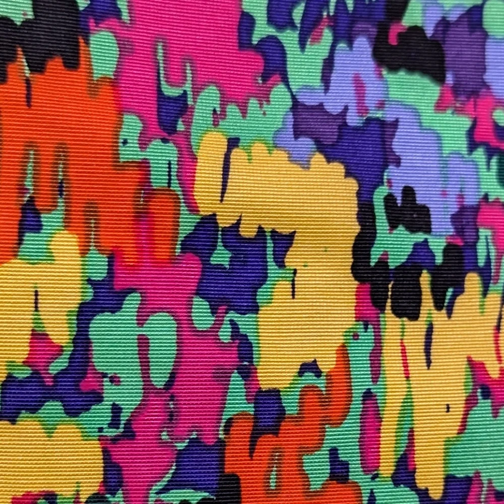 Shoshanna Mini Dress Silk Blend Abstract Floral Print Multicolor Sheath Dress 10 - Picture 11 of 13